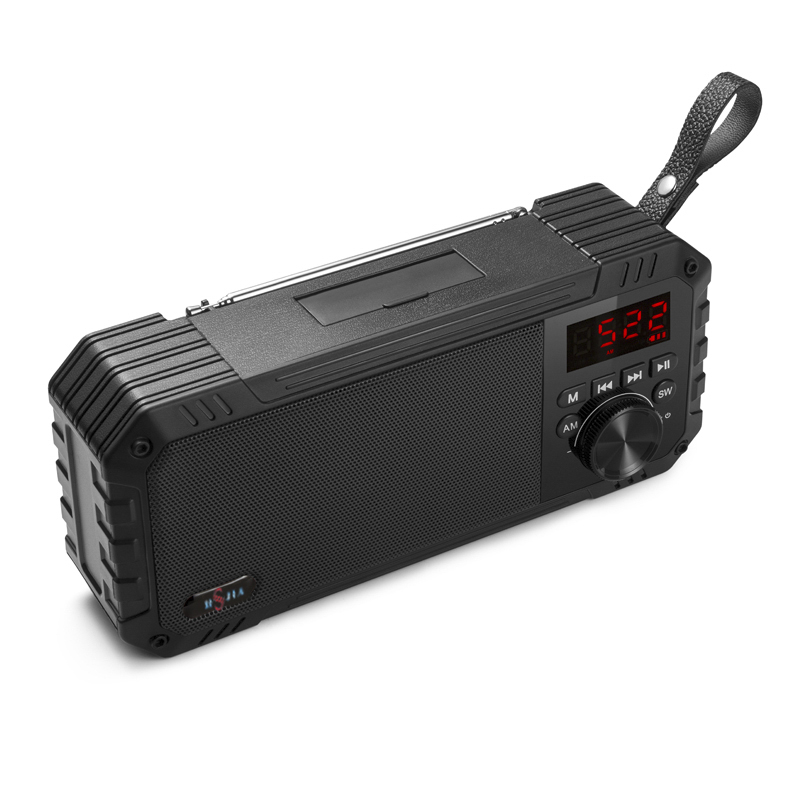 HS-1972 Original Factory Portable Wireless BT Speaker Support SW/MIC/AM/FM/AUX
