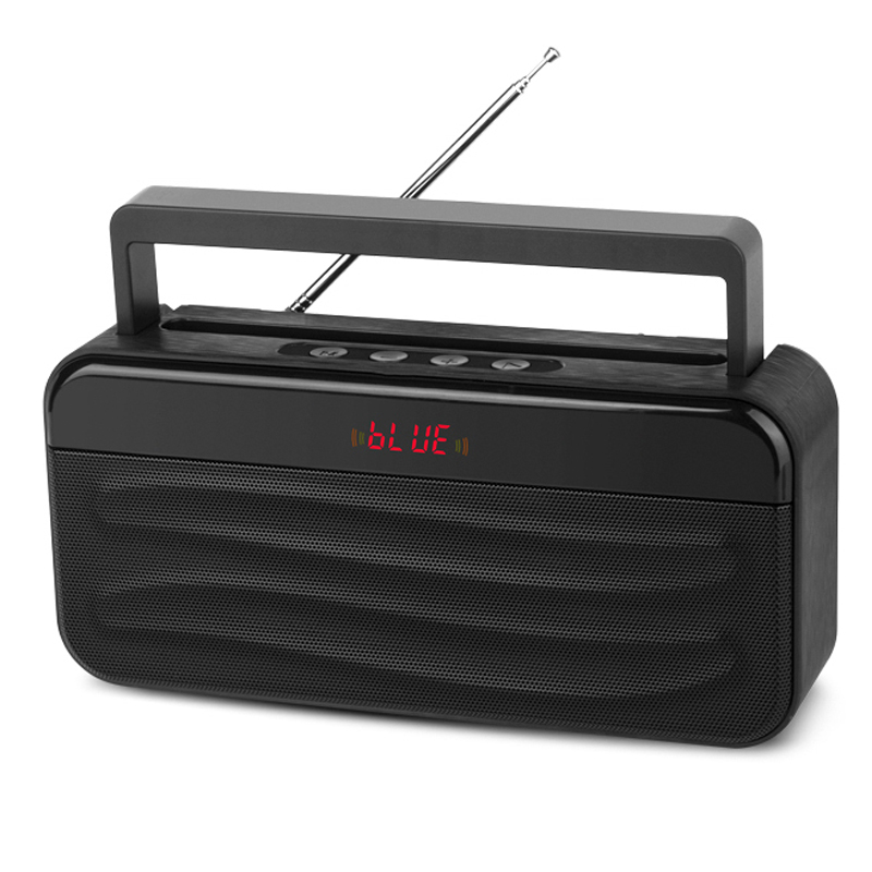 HS-2003 TWS Good Sound Mini Wireless Speaker With LED Dispaly Antenna