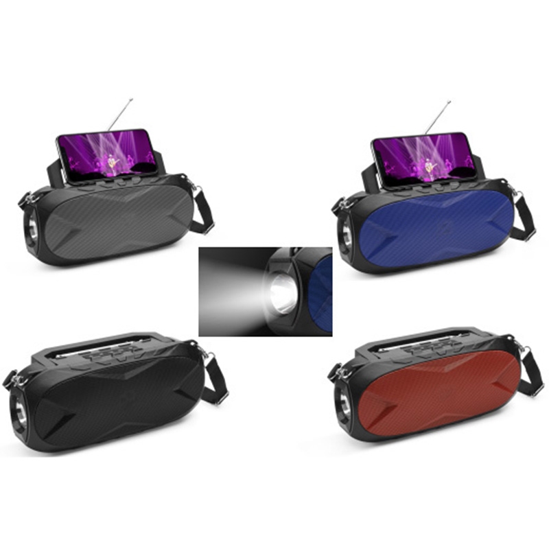 HS-2050 Wireless speaker stereo subwoofer with flashlight FM radio