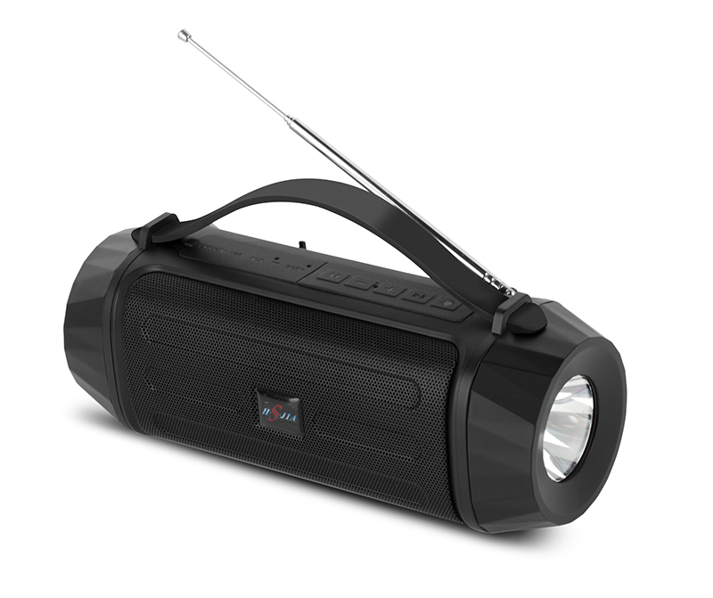 HS-2064Wireless Bluetooth speaker support TWS/FM/TF with solar panel