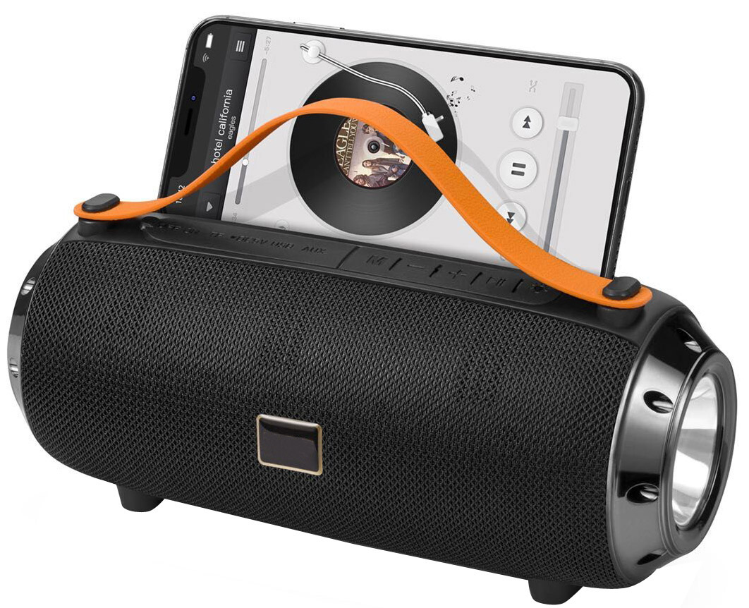 HS-2072 Wireless TWS Bluetooth speaker with antenna radio phone stand