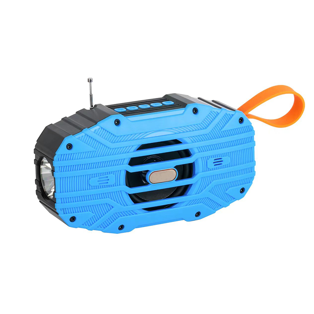 HS-2078 Bluetooth speaker speaker external FM antenna solar flashlight audio
