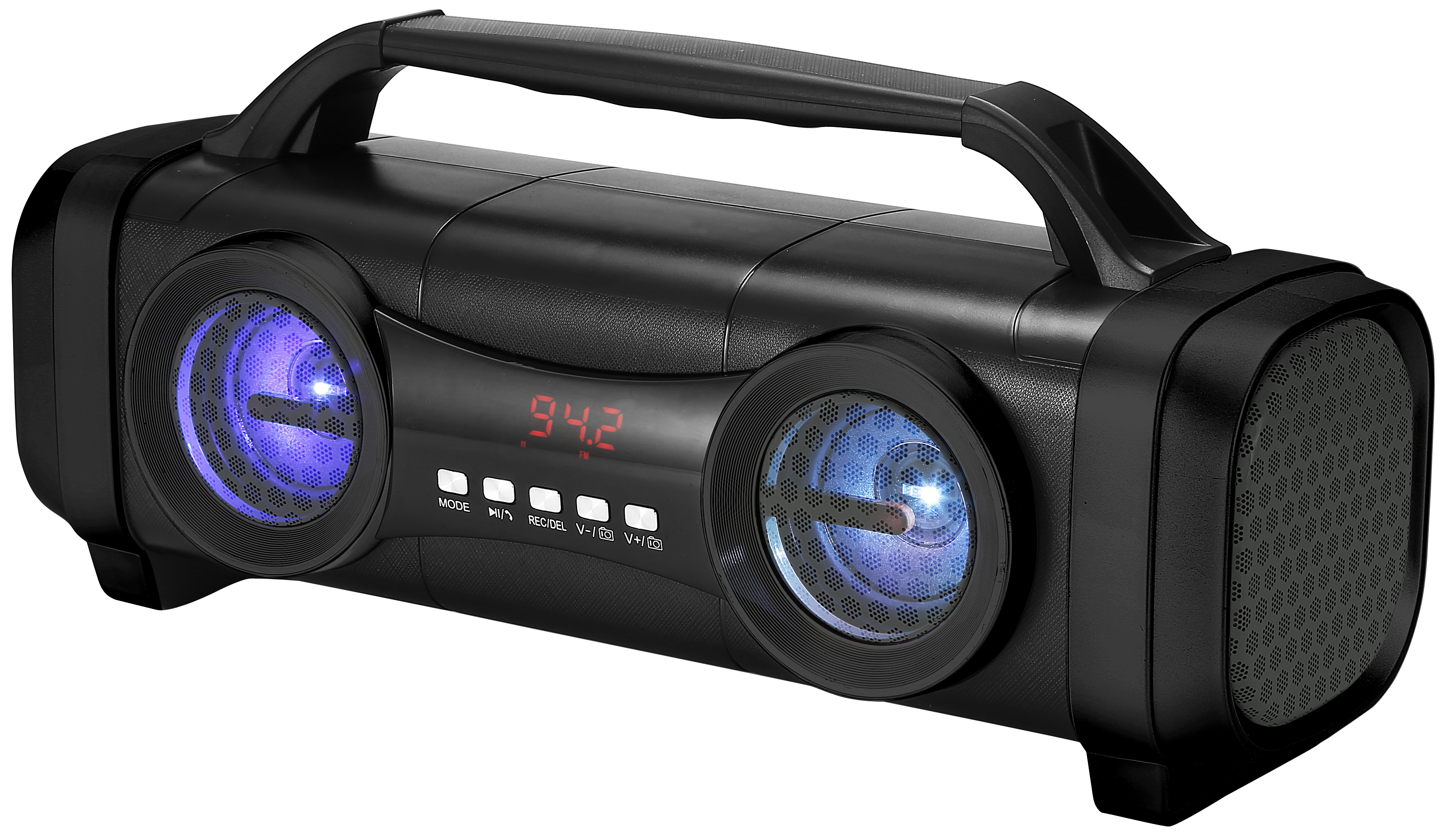 HS-2079 Portable wireless Bluetooth speaker FM radio emergency light outdoor