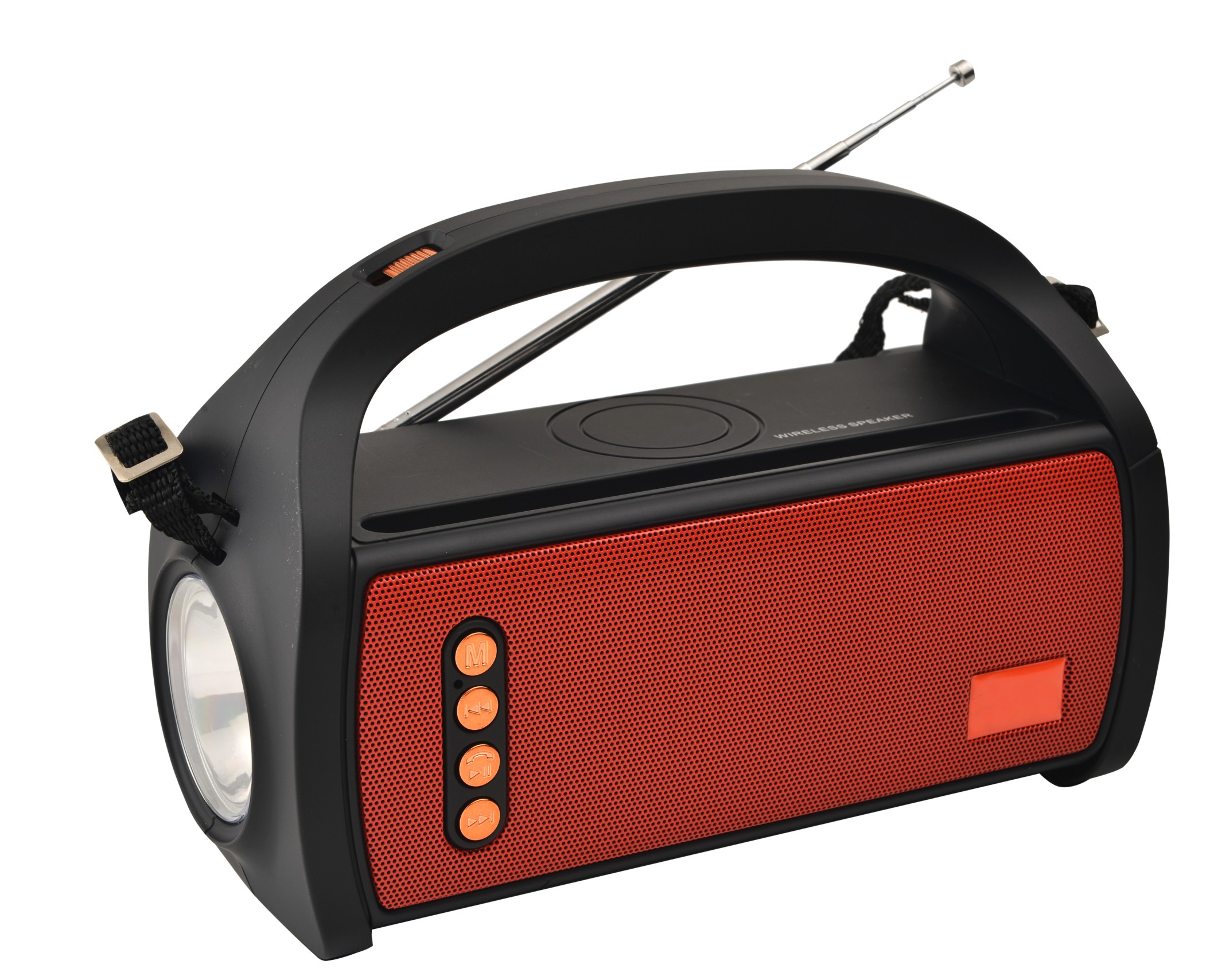 HS-2085 Portable Wireless Bluetooth Speaker Support FM Radio USB Charging