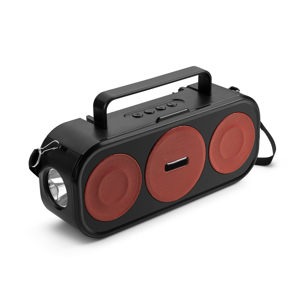 HS-2110 Wireless Speaker Stereo Solar Support FM Radio Multifunction