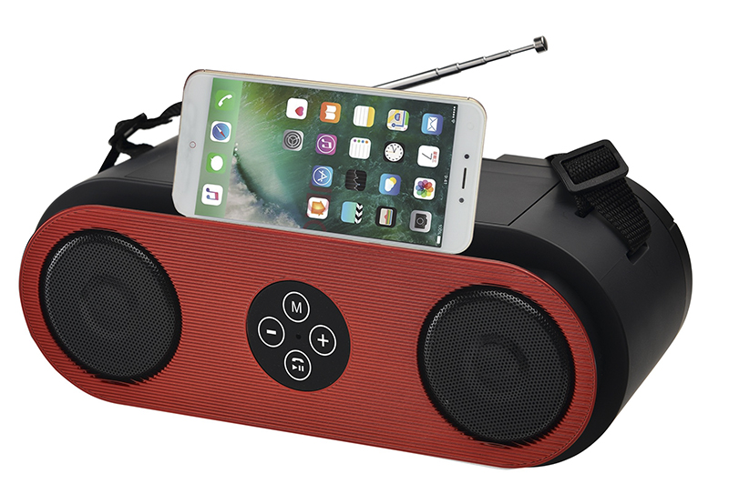 HS-2141 Speaker Wireless Dual Speaker Stereo Support Radio USB/TF Playback