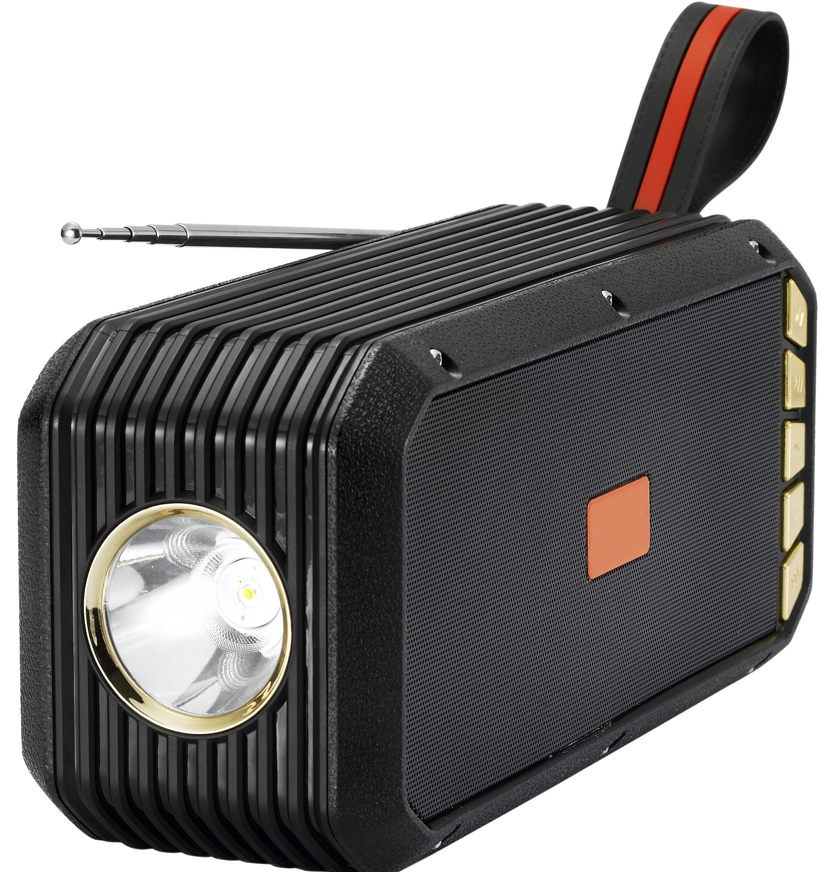 HS-2144 Bluetooth speaker portable portable solar charging card FM radio TWS