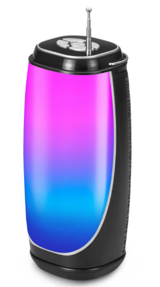 HS-2171 Wireless bluetooth speaker colorful disco light outdoor portable