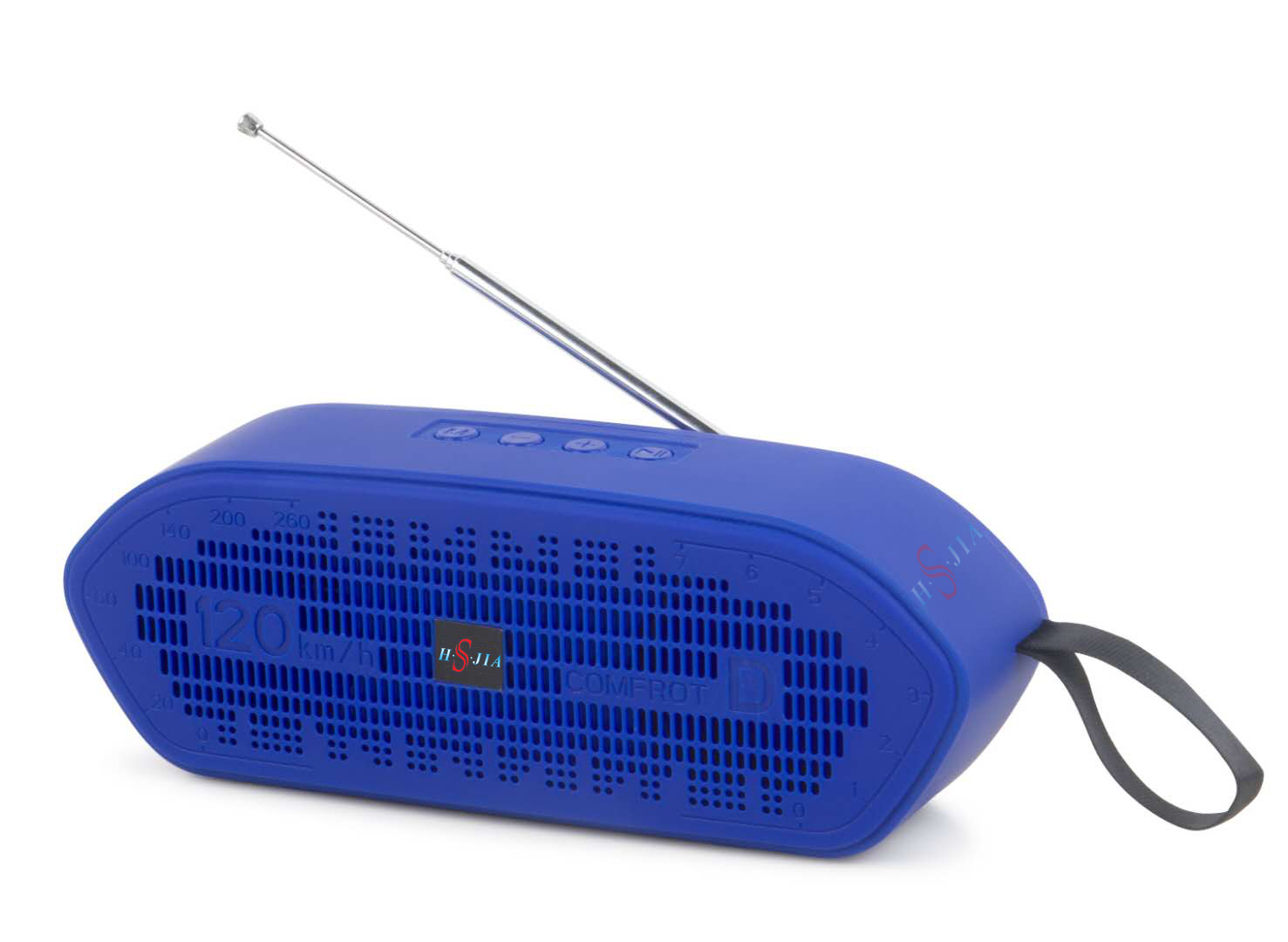 HS-2180 Bluetooth wireless mini speaker with handle retractable antenna portable