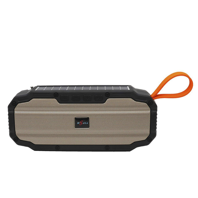 HS-2188 Portable Speaker Bluetooth Solar FM Radio USB/TF Card Slot Speaker
