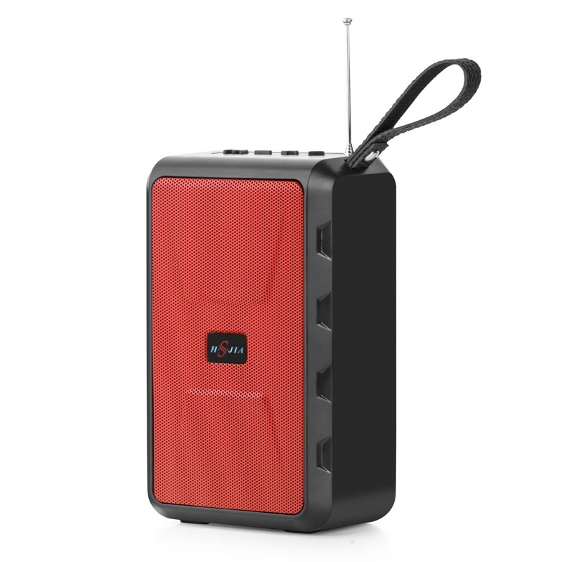 HS-2191Speaker bluetooth solar panel mobile phone holder FM radio multi-function