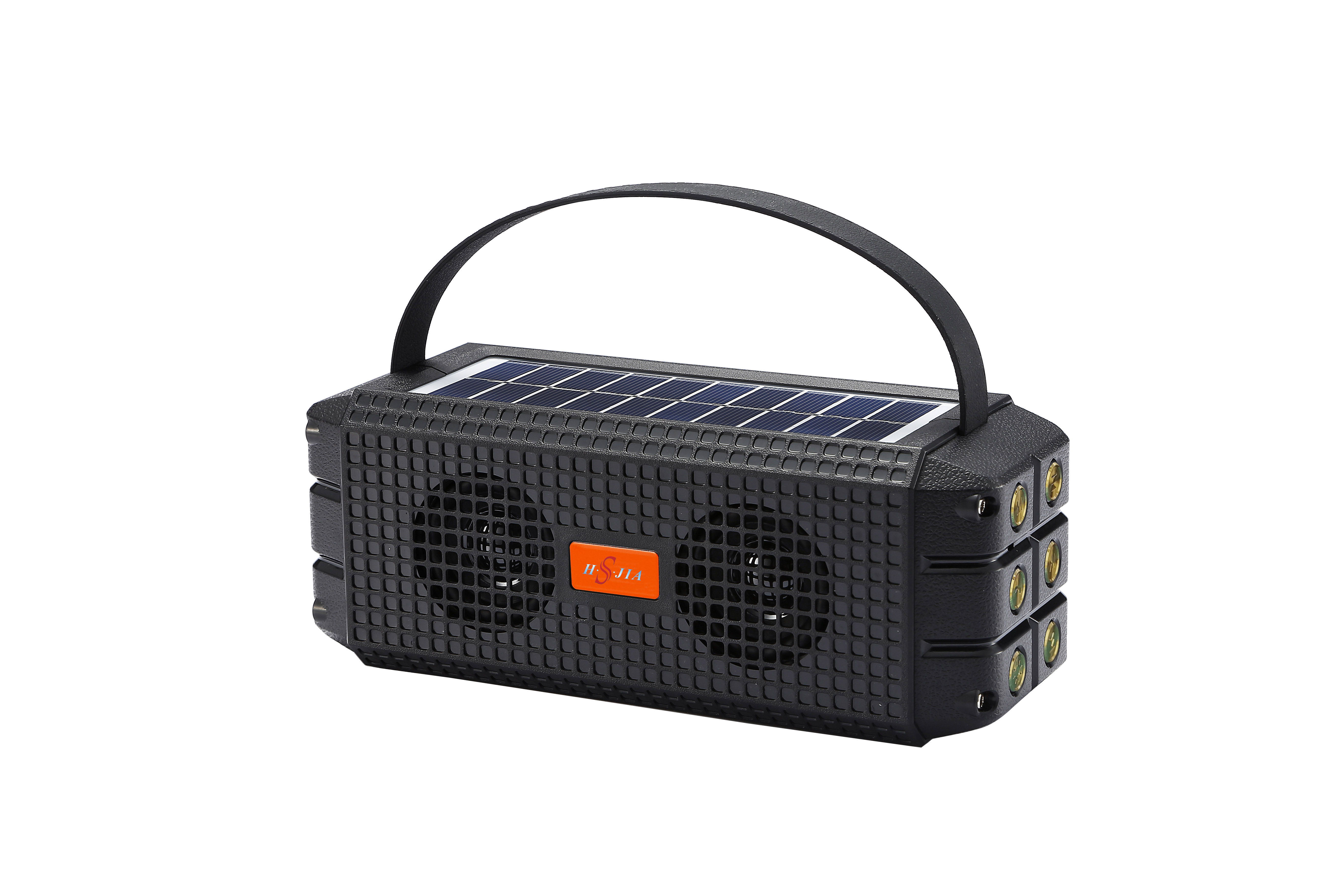 HS-2240 New solar bluetooth audio 5.0 call smart emergency flashlight speaker