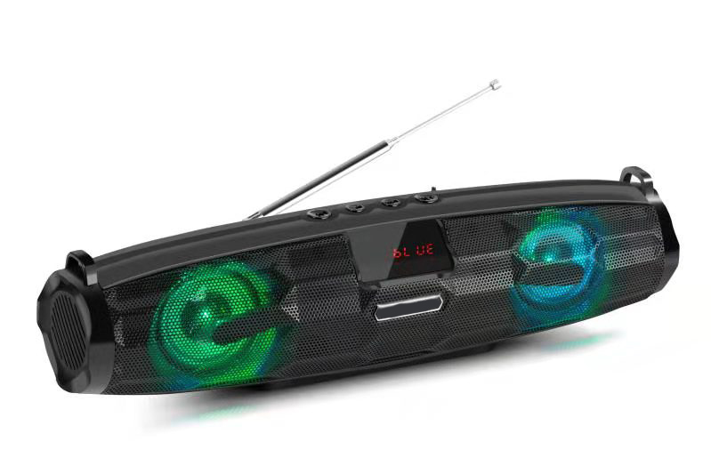 HS-2264 Bar Bluetooth Portable Speaker Outdoor LED Display FM Radio Speaker