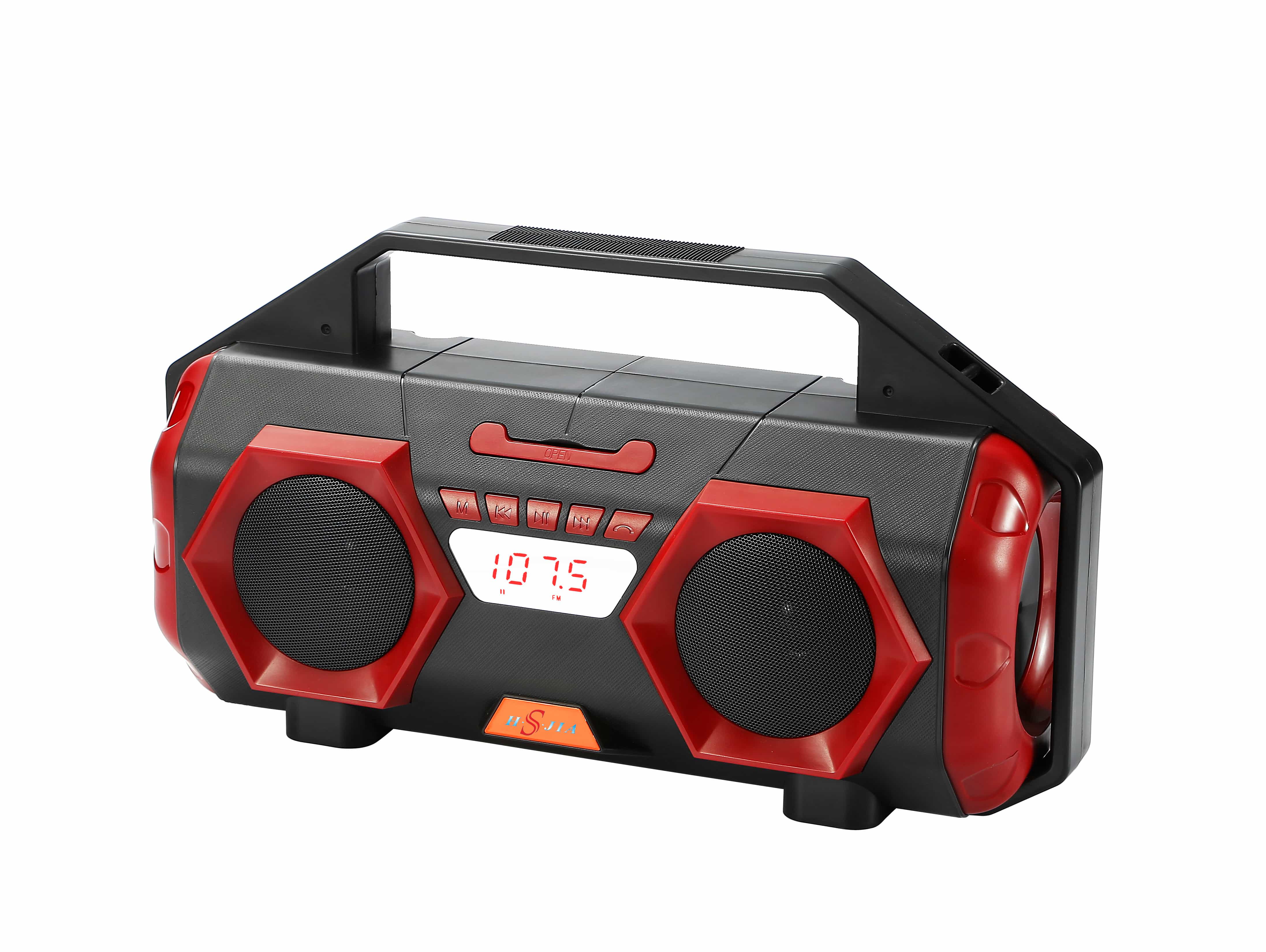 HS-2295 Factory direct sale bluetooth speaker super bass led display speaker