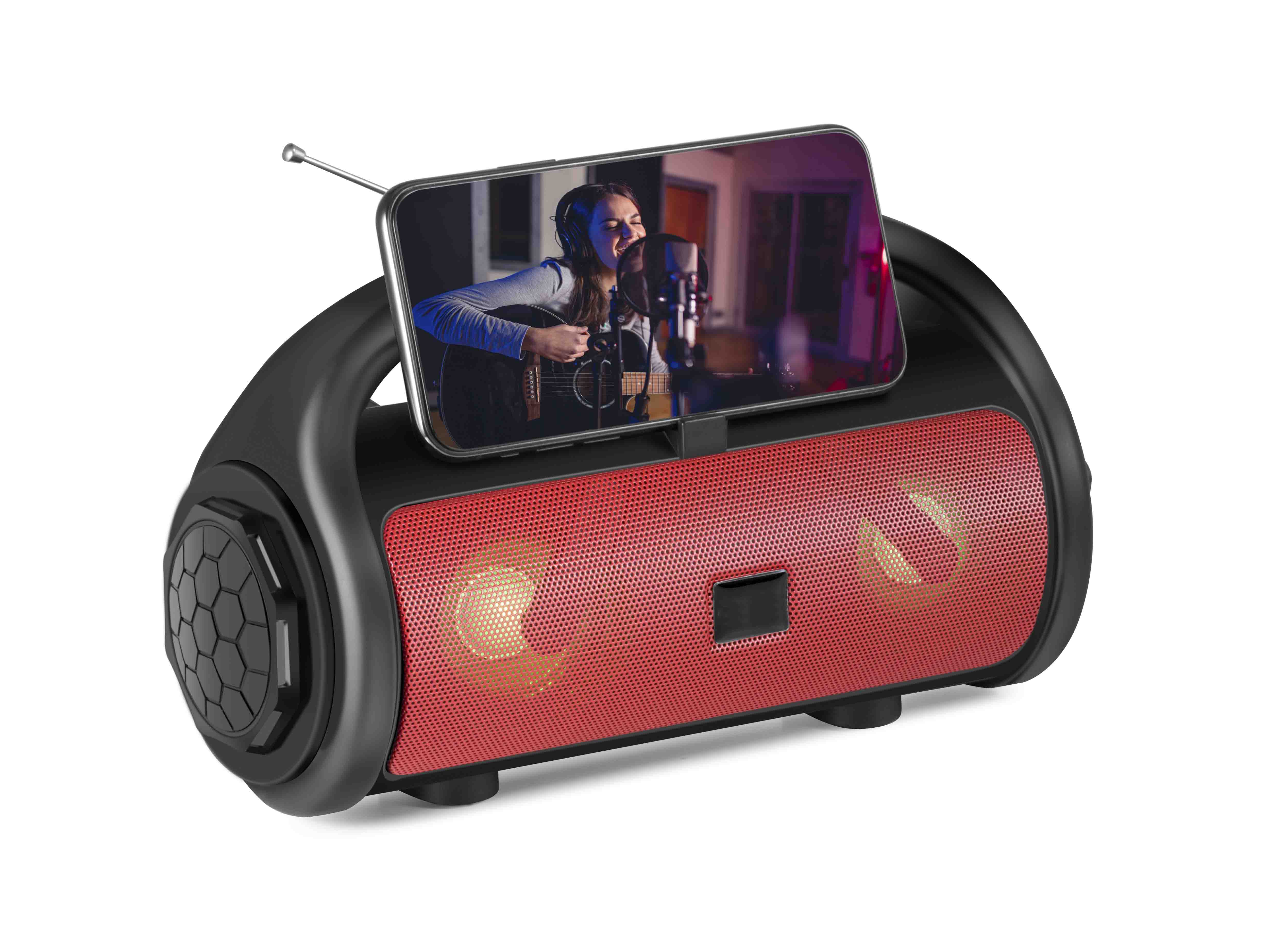 HS-2456 Factory hot sale wireless speaker disco light Bluetooth with stand