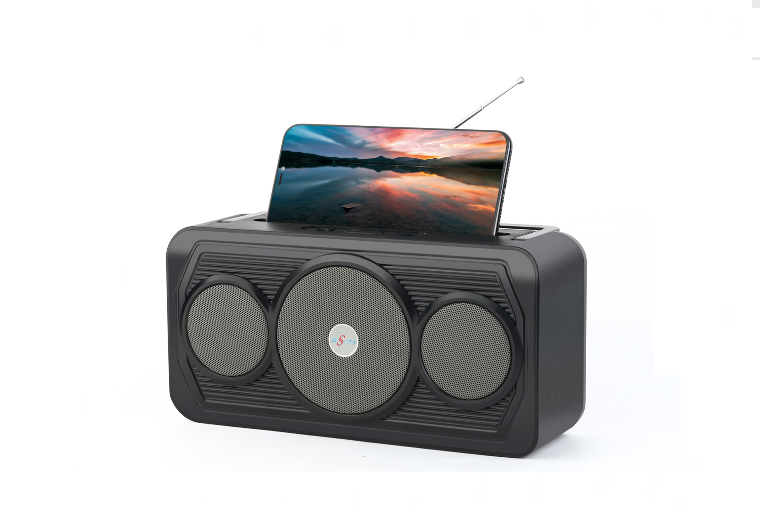HS-2504 Hot-selling wireless Bluetooth speaker stand with dual speaker subwoofer