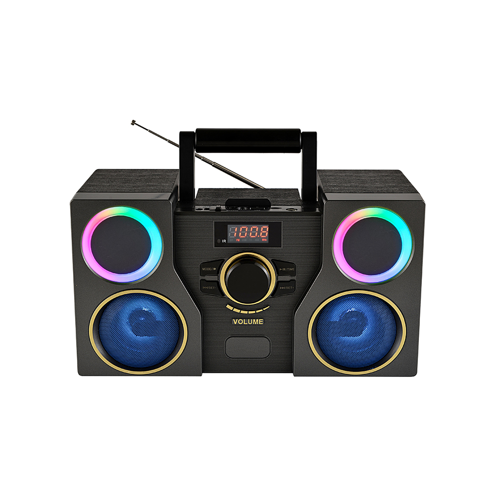 HS-2512 Latest speakers colourful lights karaoke party speakers large outdoor