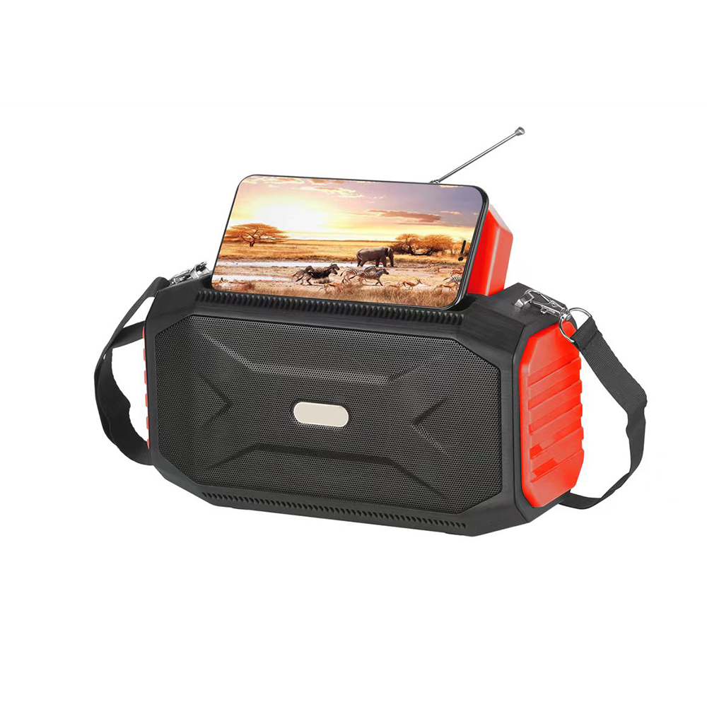 HS-2522 Best Selling Wireless Solar Speaker with Light Solar Outdoor Speaker