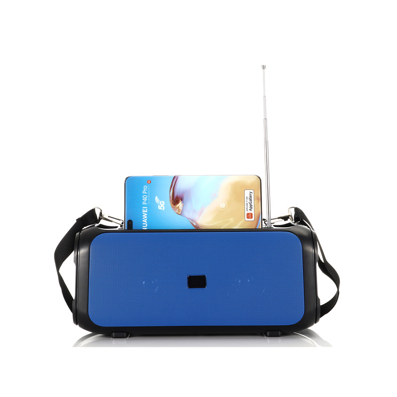 HS-2524 Portable subwoofer wireless speaker with solar support antenna radio