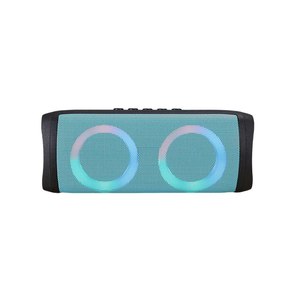 HS-2526 Unique style outdoor RGB light wireless speaker with TF card/USB support