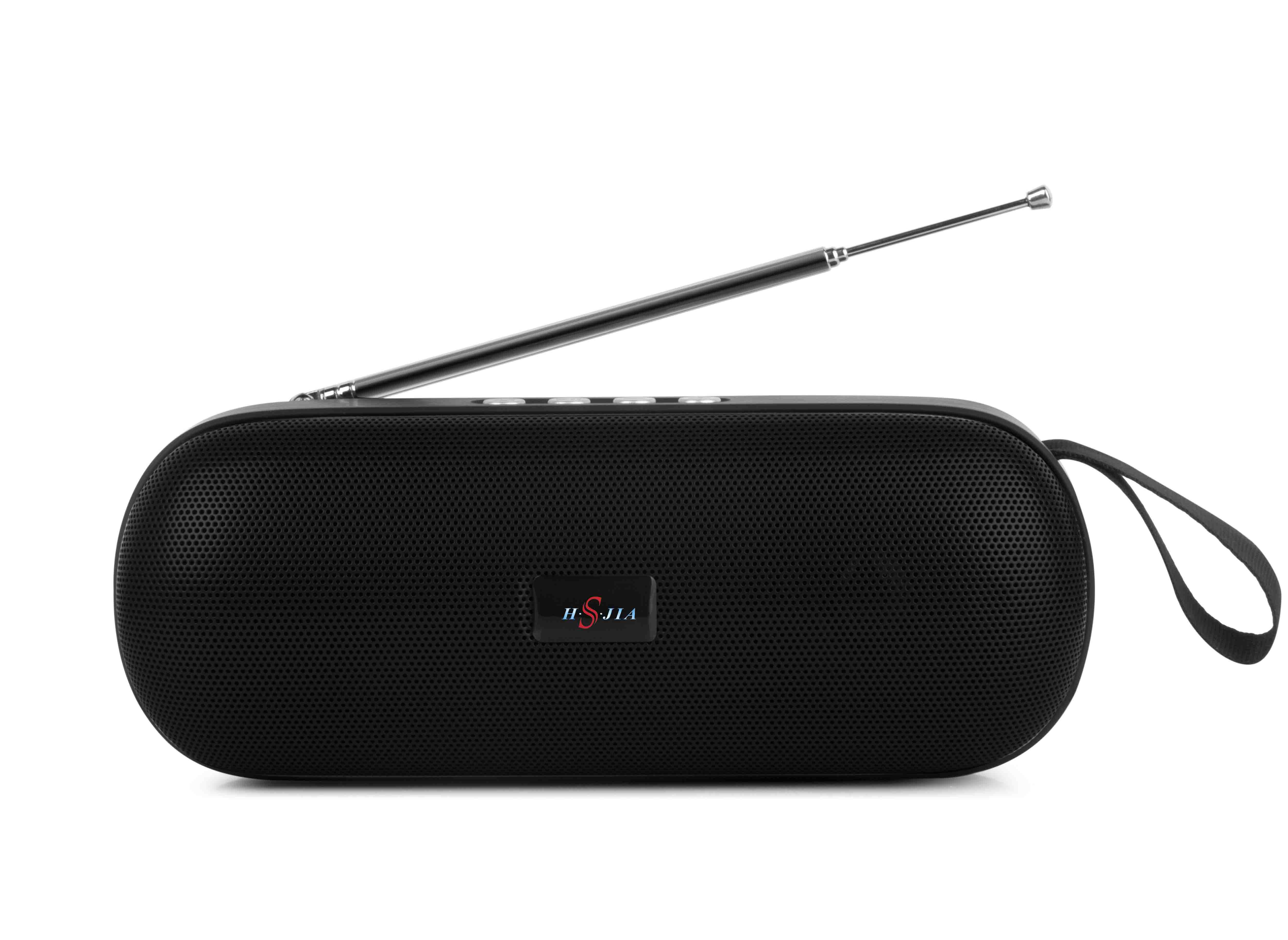 HS-2566 Speaker wireless Bluetooth with antenna radio outdoor portable speaker