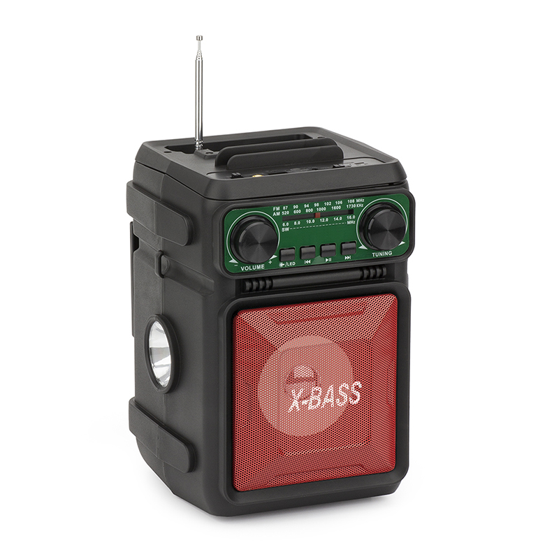 HS-2615 Factory direct sales of radios with emergency lights multi-band radio