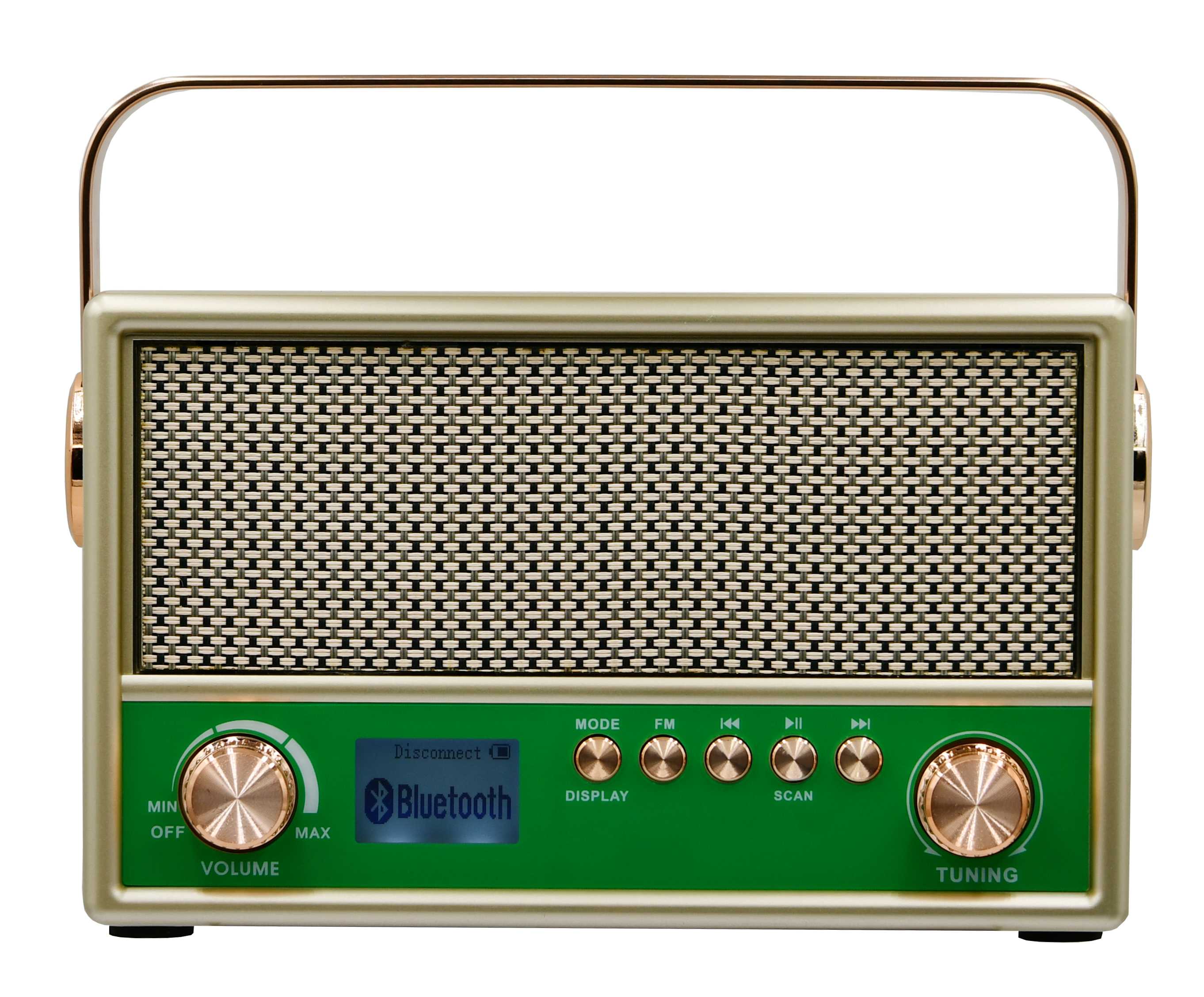 HS-2669 Old fashioned style wooden speaker stereo retro wireless speaker