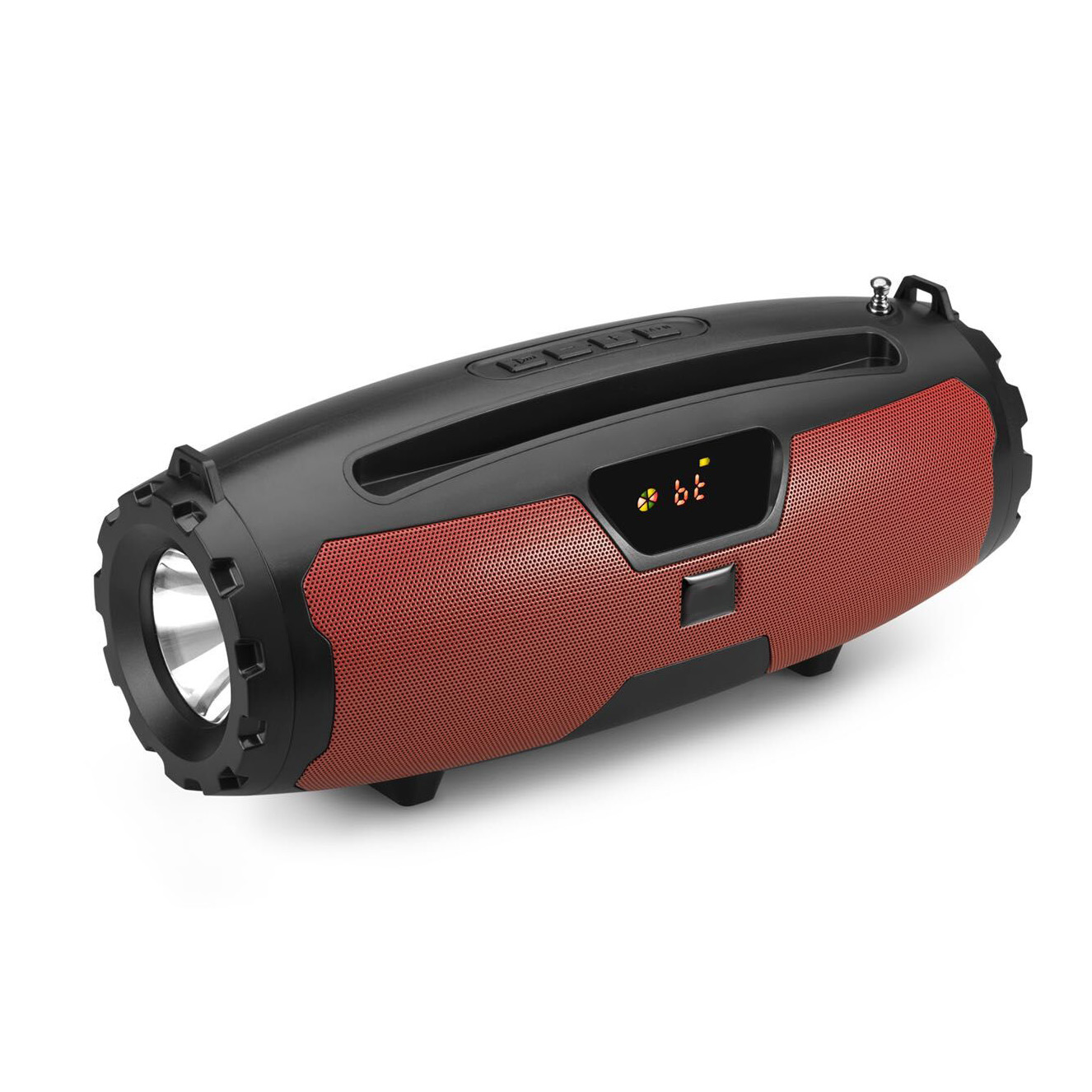 HS-2714 Speaker Bluetooth wireless with LED display with lights outdoor speakers