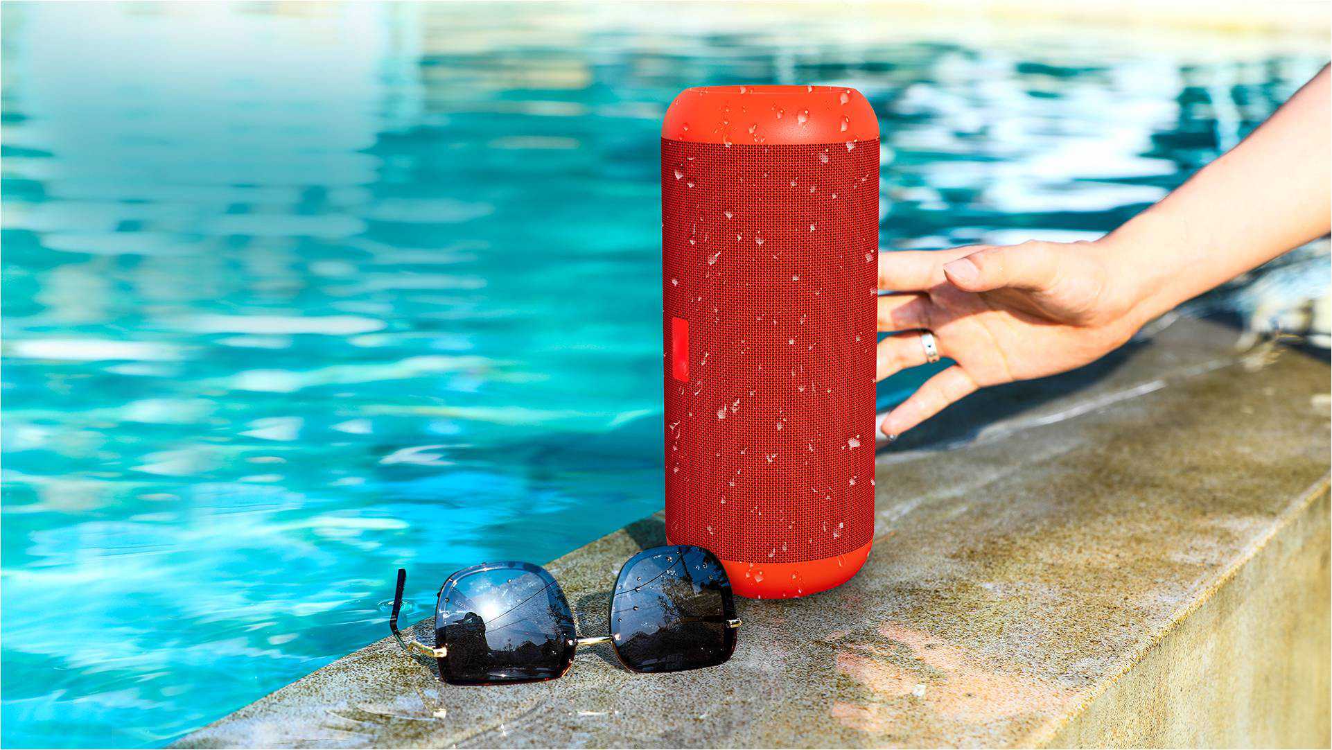 HS-2737 New trend speaker IPX6 waterproof for outdoor parties with Party Light