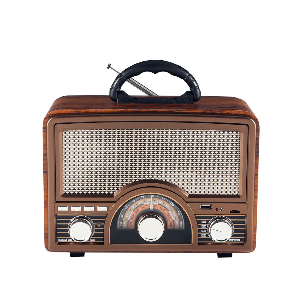 HS-2789 Retro design multi-band radio with remote control support Bluetooth