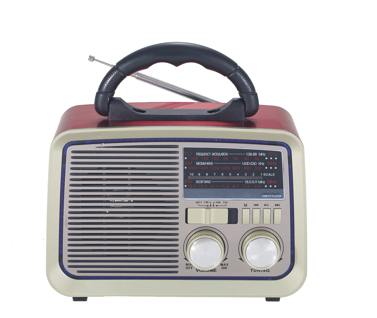 HS-2823 Hot selling Multi-band Bluetooth rechargeable battery outdoor radio