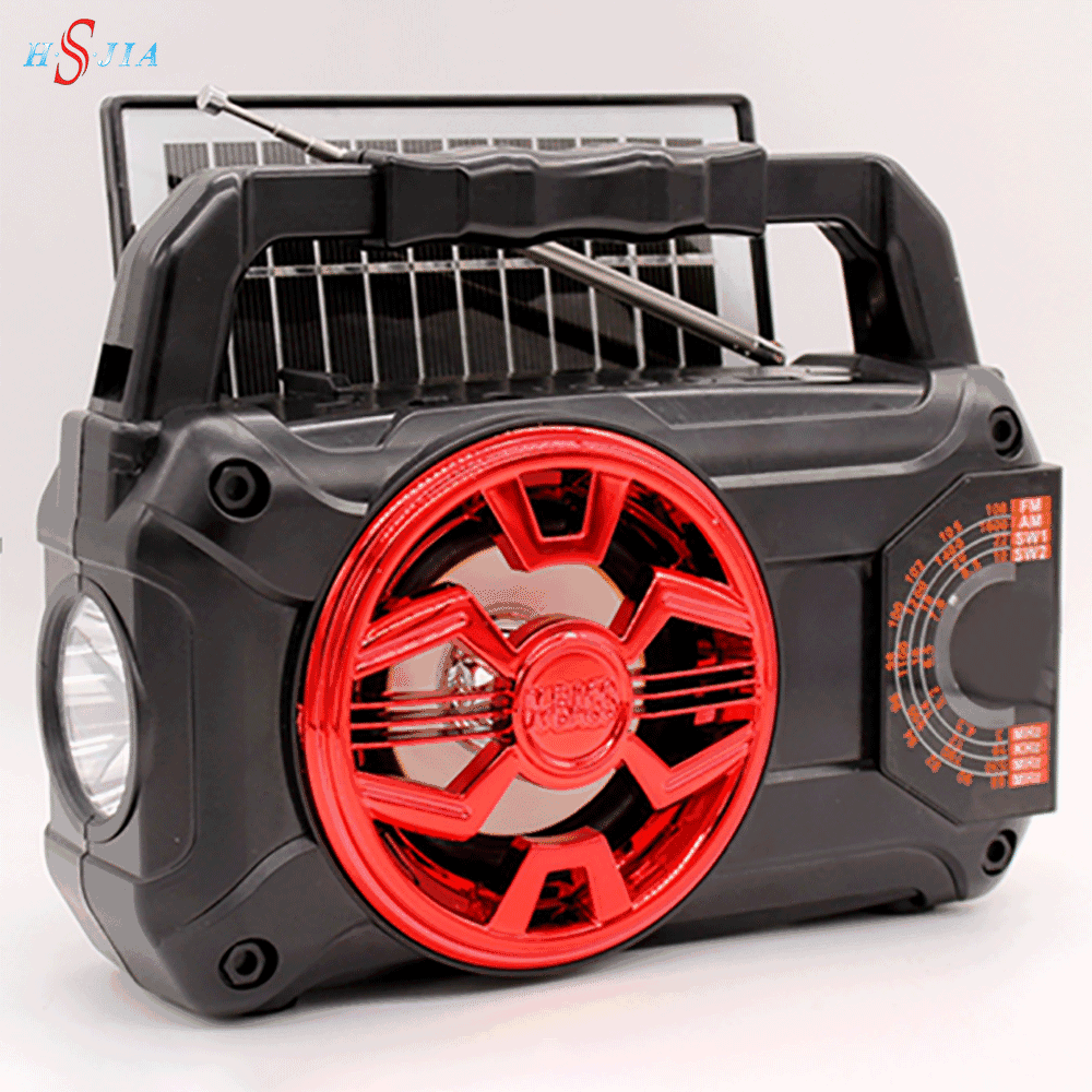 HS-2834 Manufacture factory of Newest Disco light Portable Bluetooth radio