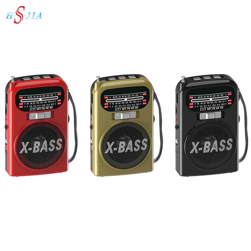 HS-2836 Factory New Bedside BT Wireless music rechargeable battery Radio