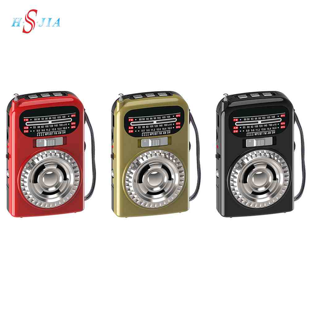  Bluetooth radio with torch light 