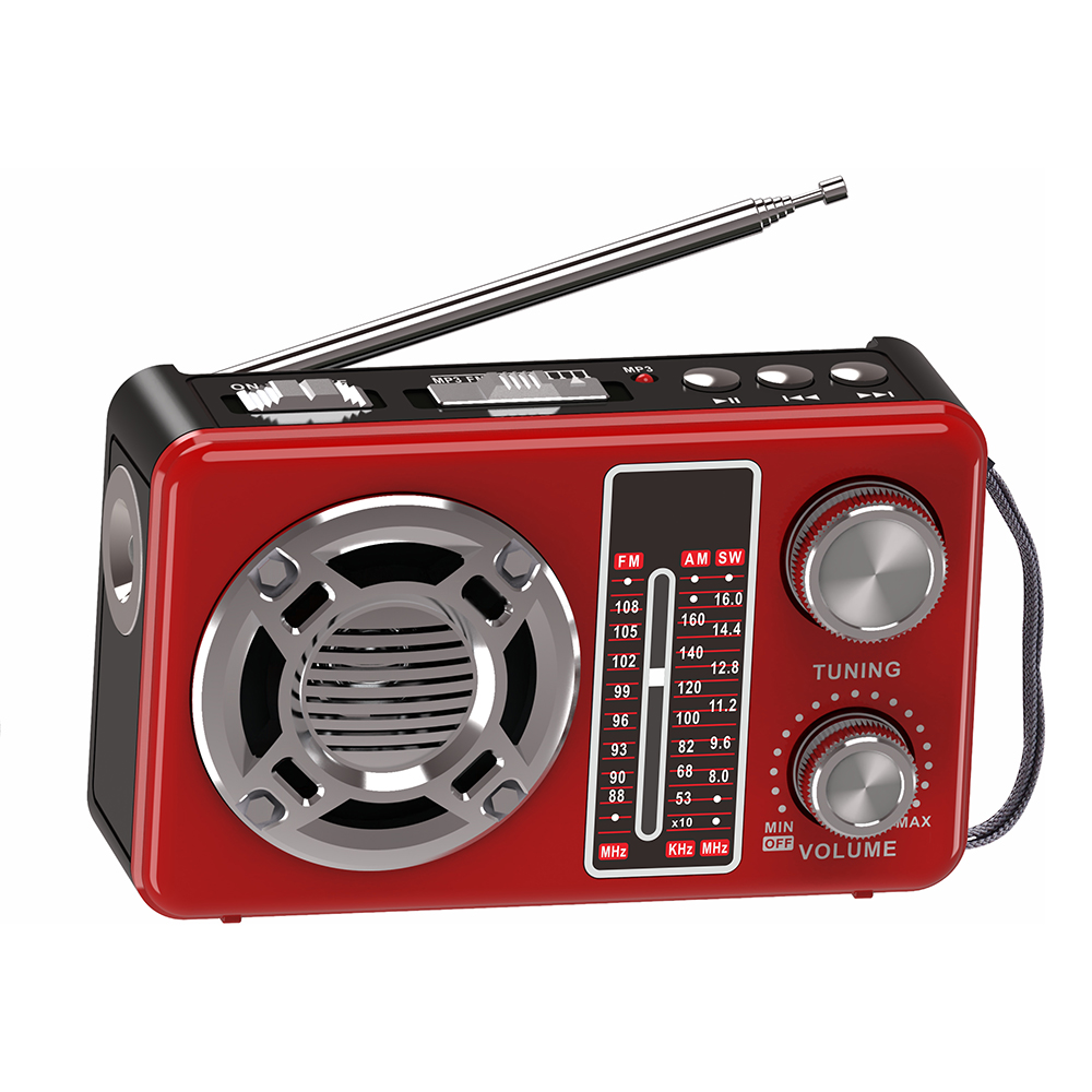 HS-2856 REC Manufacture Recording radios Multi band radio with usb Tf card