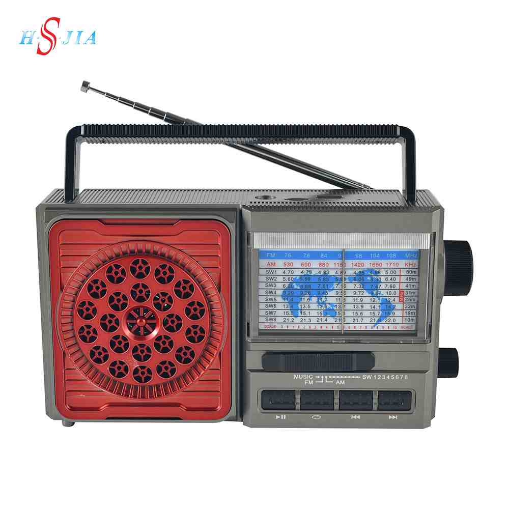 HS-2860 USB/TF slot Am Fm Sw radio vintage Home radio with usb speaker