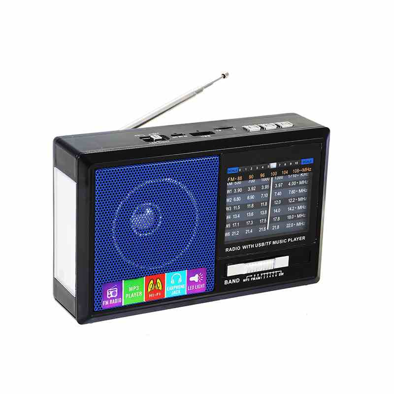 HS-2862 Factory Oem Solar Energy Portable Solar Panel Bluetooth Radio Speaker