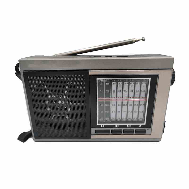 HS-2864 New design fashional solar panel radio with FM AM SW 3 band radio