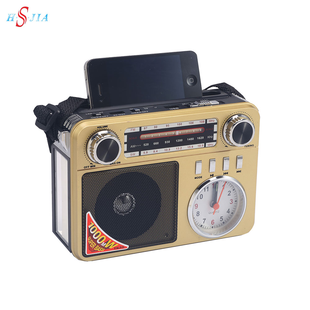 Portable radio with Bluetooth 