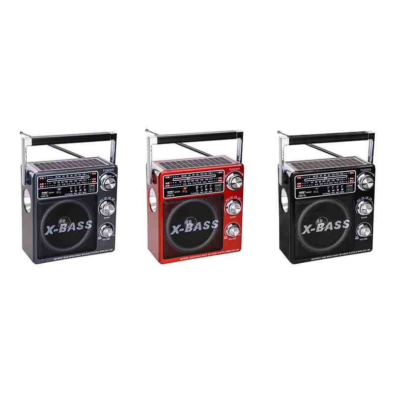 HS-2884 AM FM SW 3 Band World Radio MP3 Music Player with Usb tf Slot