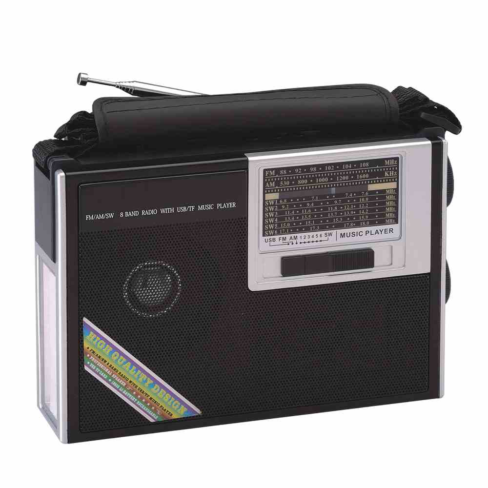 HS-2933 High Quality Rechargeable Wireless Torch Light Bt Fm Am Sw radio