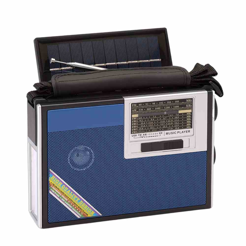 HS-2934 New Arrival Rechargeable Torch Light Fm Am Sw 9 Band Portable Radios