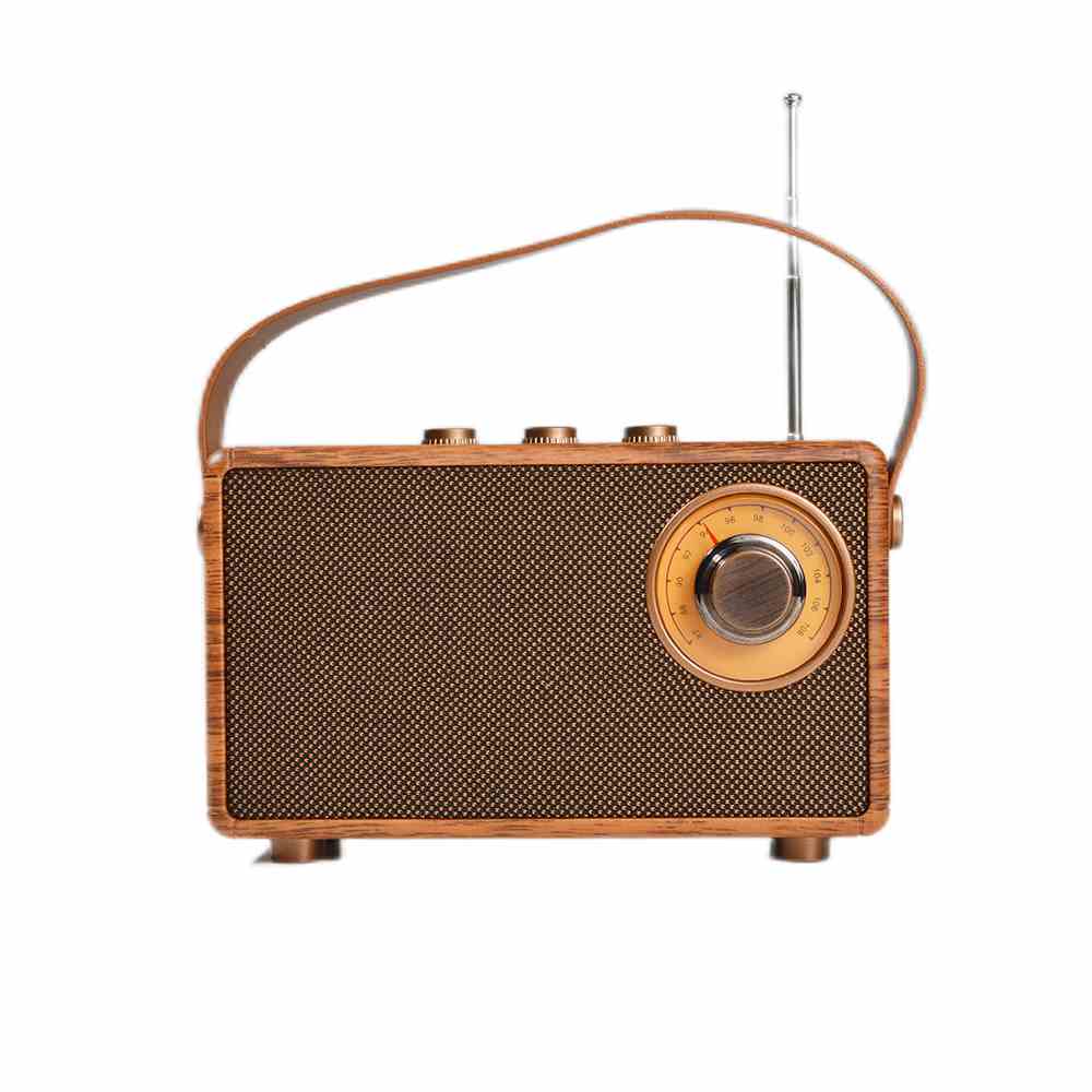 HS-2946 Water Transfer Printing portable radio with Old fashioned vintage radio