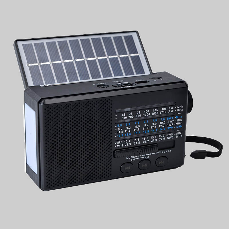 Speaker with clock