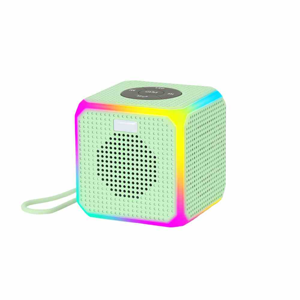 HS-3678 New Version Outdoor Woofer Speaker Portable Wireless Speaker with rgb