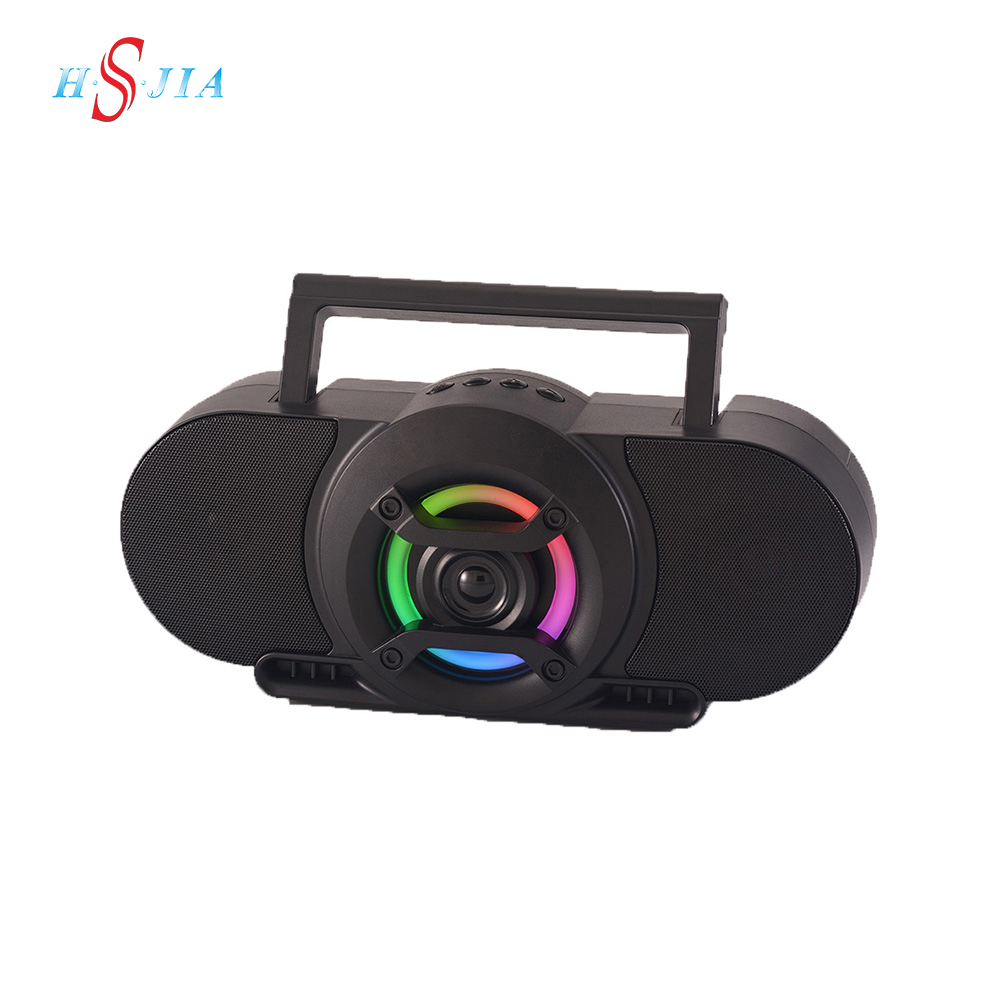 HS-3358 RGB Led night light FM Radio portable party speaker fm radio speaker