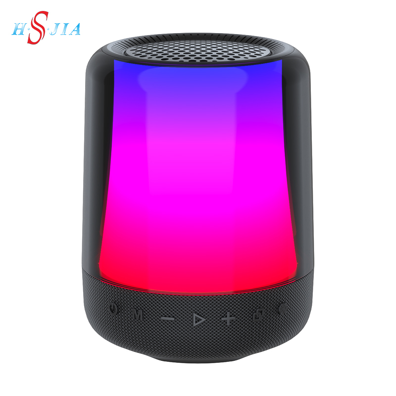 HS-3364 Portable Small Led Flashing Light Wireless Fm Radio Party Speaker