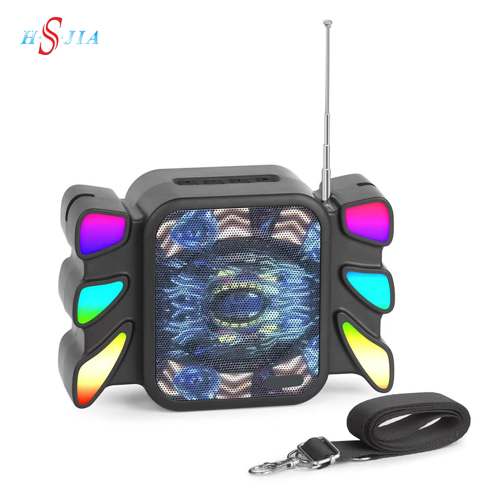 HS-3370 Special model Solar powered speakers radio wireless speaker support FM