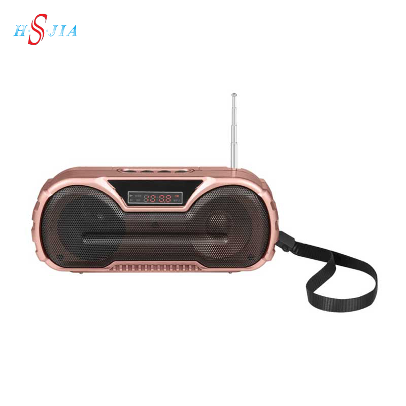 HS-3372 High quality reception LED Display Built-in 14500 battery Big Speaker