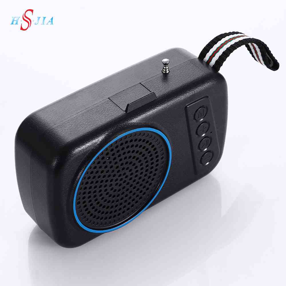 HS-3380 Latest Design solar powered wireless outdoor Speaker portable speaker